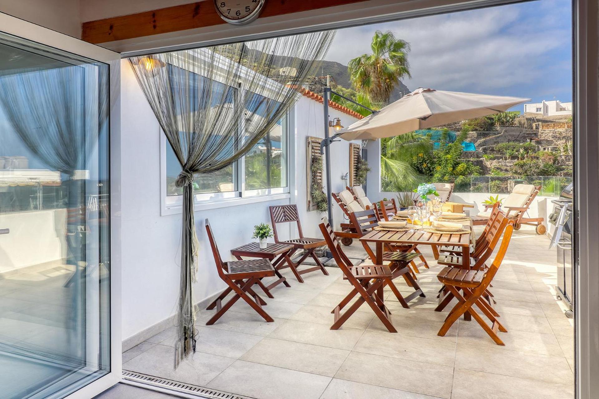 Big Terraced House, 100M To The Beach, With Bbq And Sea View Guincho  Εξωτερικό φωτογραφία